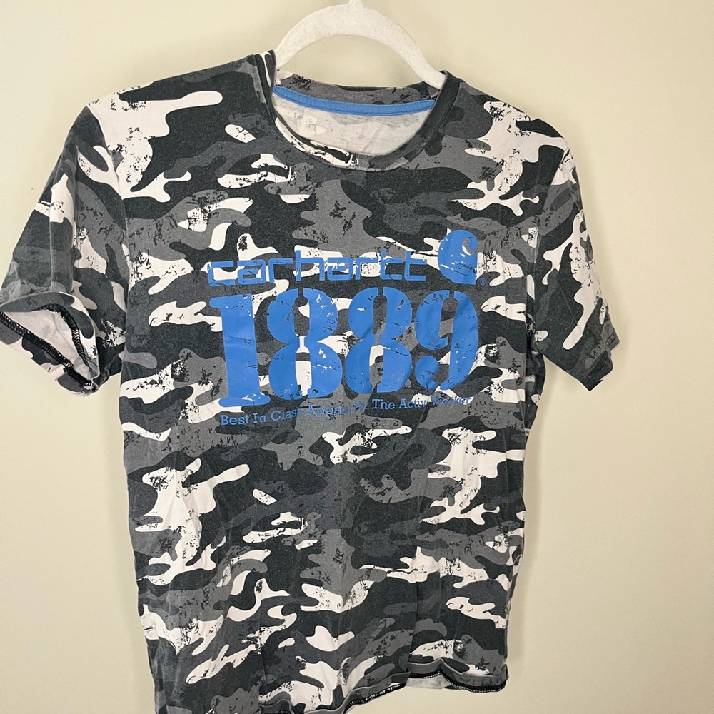 Camouflage Carhartt Graphic T-Shirt